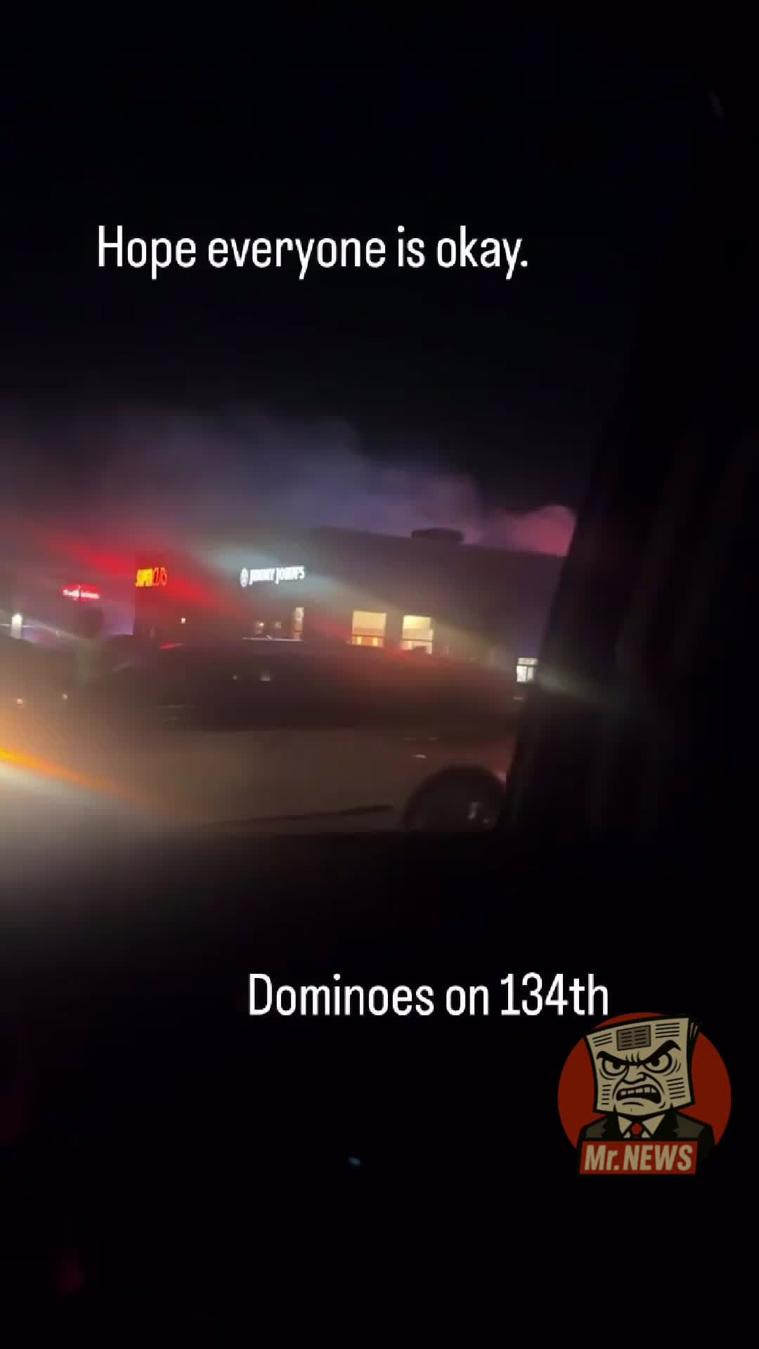 cover for Massive explosion after SUV slams into strip mall and triggers a gas leak.