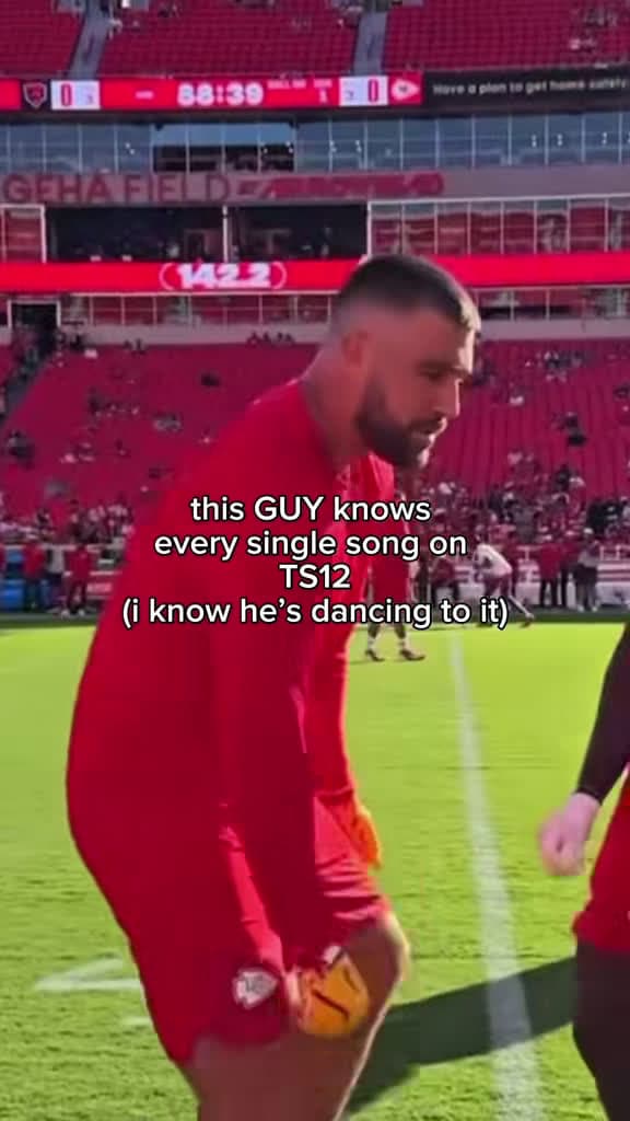cover for Can’t stop watching this hilarious video 😂❤️ #TaylorSwift #TravisKelce #FatherFigure
