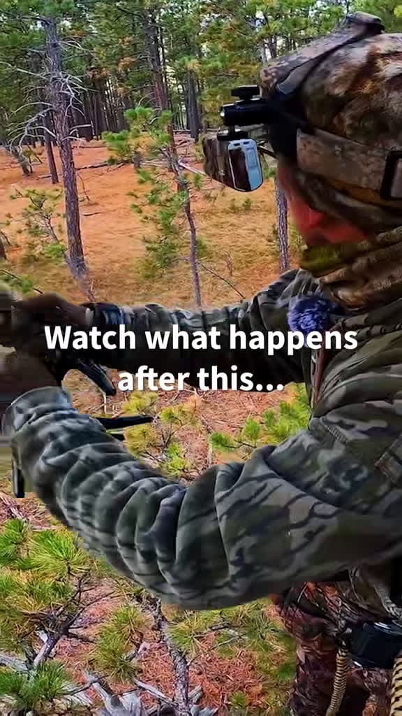 cover for Ever tried rattling in a buck? Watch what happens! 🦌 #Bowhunting #BigBuck #Outdoors