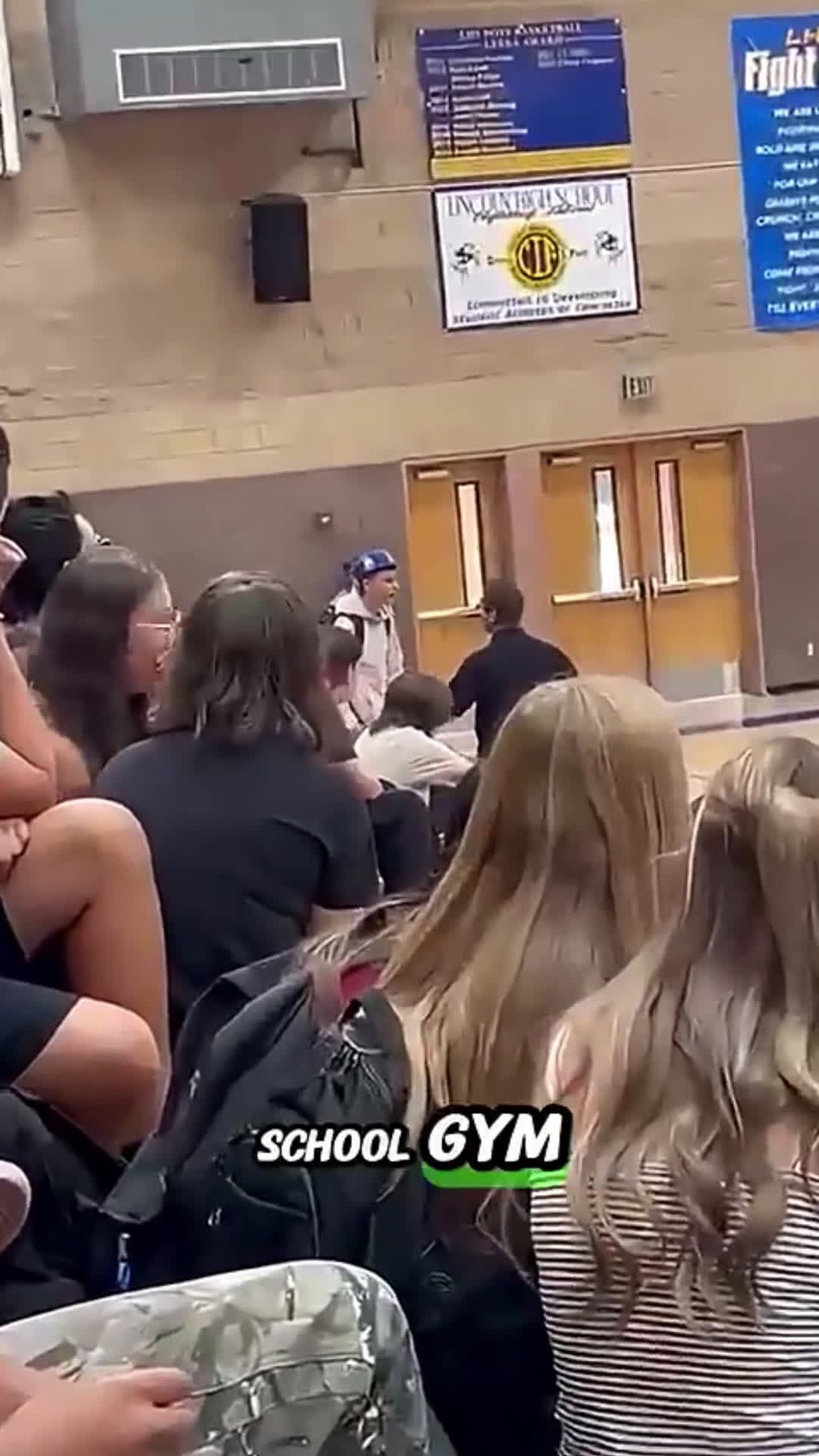 cover for Student Attacks Teacher, Officer Ends It With a Suplex #vital 