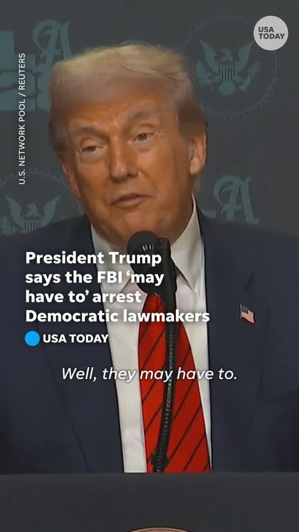 cover for President Trump says the FBI ‘may have to’ arrest Democratic lawmakers