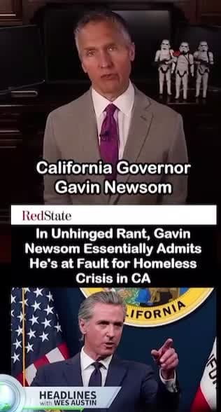 cover for Gavin Newsom Rants about Homeless Crisis, Blasting Local Leaders for Failure #gavinnewsom #homeless