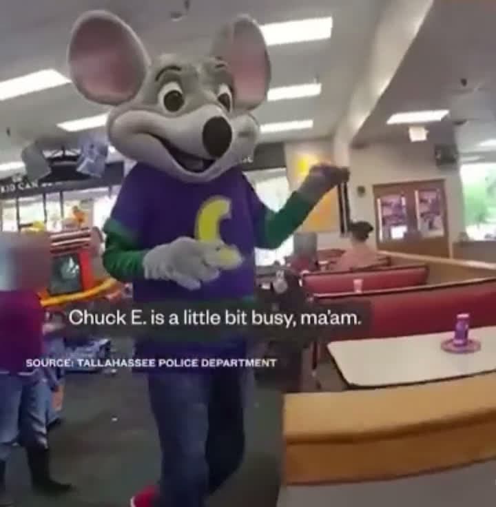 cover for Chucky! NO! #bodycam #fyp  #funny #chuckecheese