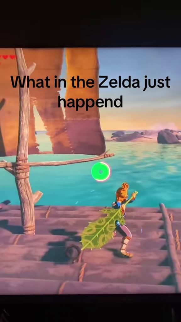 cover for Did that just happen in Zelda?! 😂 #NintendoSwitch #Zelda #gaming