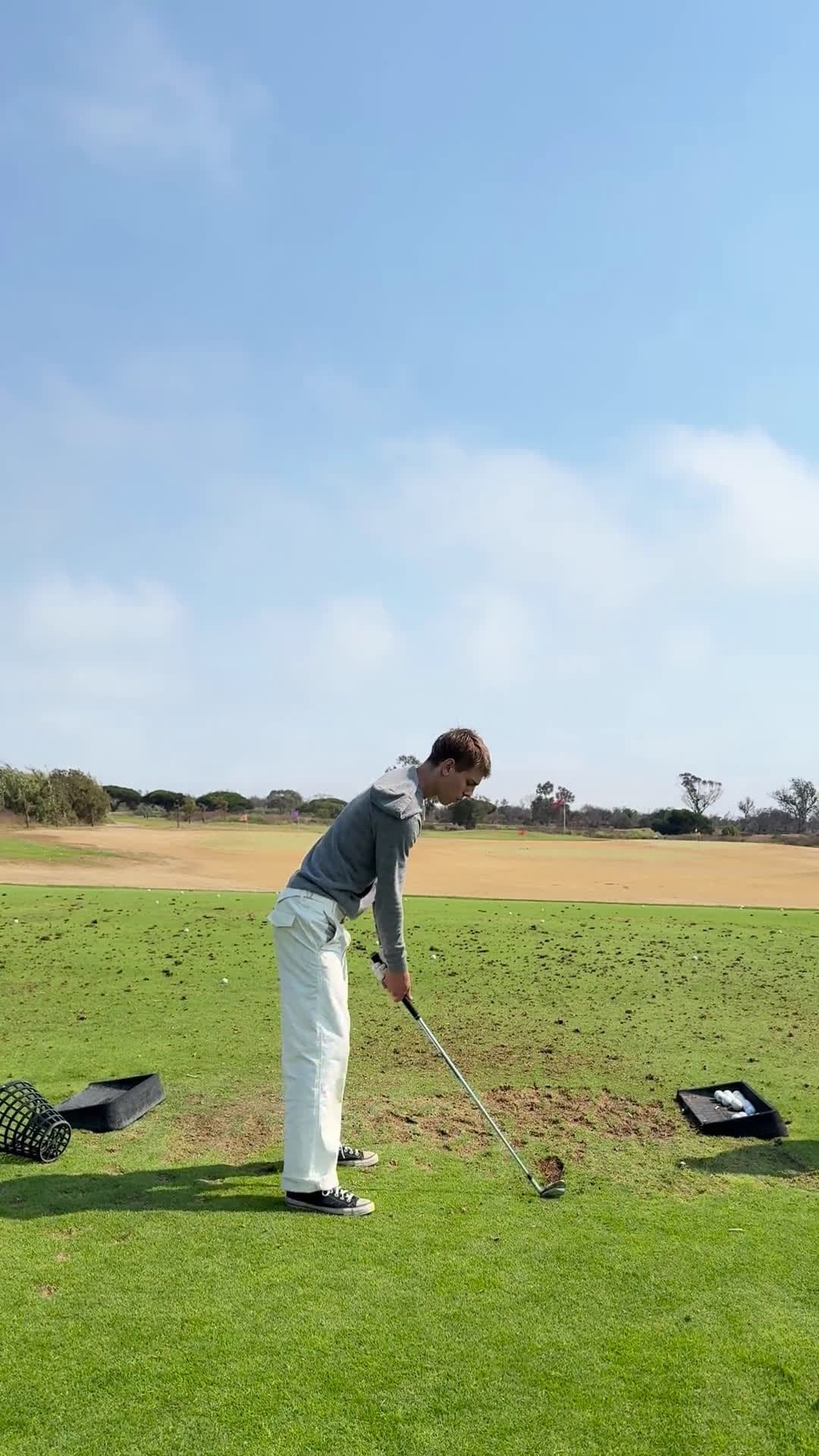cover for One year of practice—check out my golf swing progress! 🏌️‍♂️ #GolfJourney #SwingTransformation #Progress