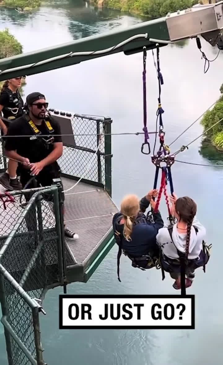 cover for He built a career by giving people mini heart attacks with surprise bungee drops! 😱 #EpicPranks #HeartAttack #BungeeJump