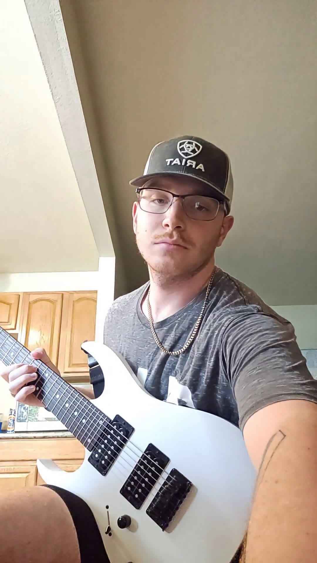 cover for When your guitar's got its own unique voice 🎸 #guitar #musicfail #relatable