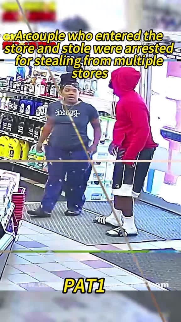 cover for Shocking CCTV moment: couple caught stealing from multiple stores 😱 #CaughtOnCamera #Shoplifting #CCTV