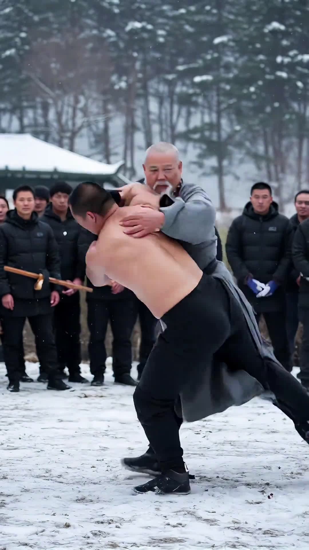 cover for AI-powered Kung Fu madness! Can't handle the intensity #KungFuStyle#MartialArtsSkills#AICreated#FightClub#Trending