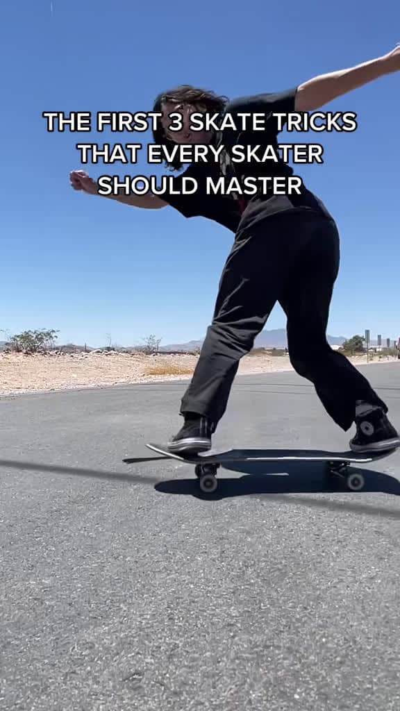 cover for 3 must-learn skate tricks every beginner should master! 🛹 #Skateboarding #SkateTips #BeginnerSkater