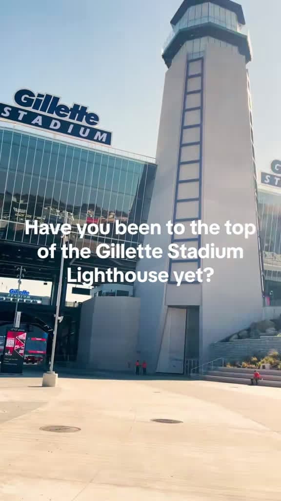 cover for Explore the Gillette Stadium Lighthouse now open to the public! Only $5 for adults and free for kids under 10! 🏟️ #GilletteStadium #Patriots #NFLFootball