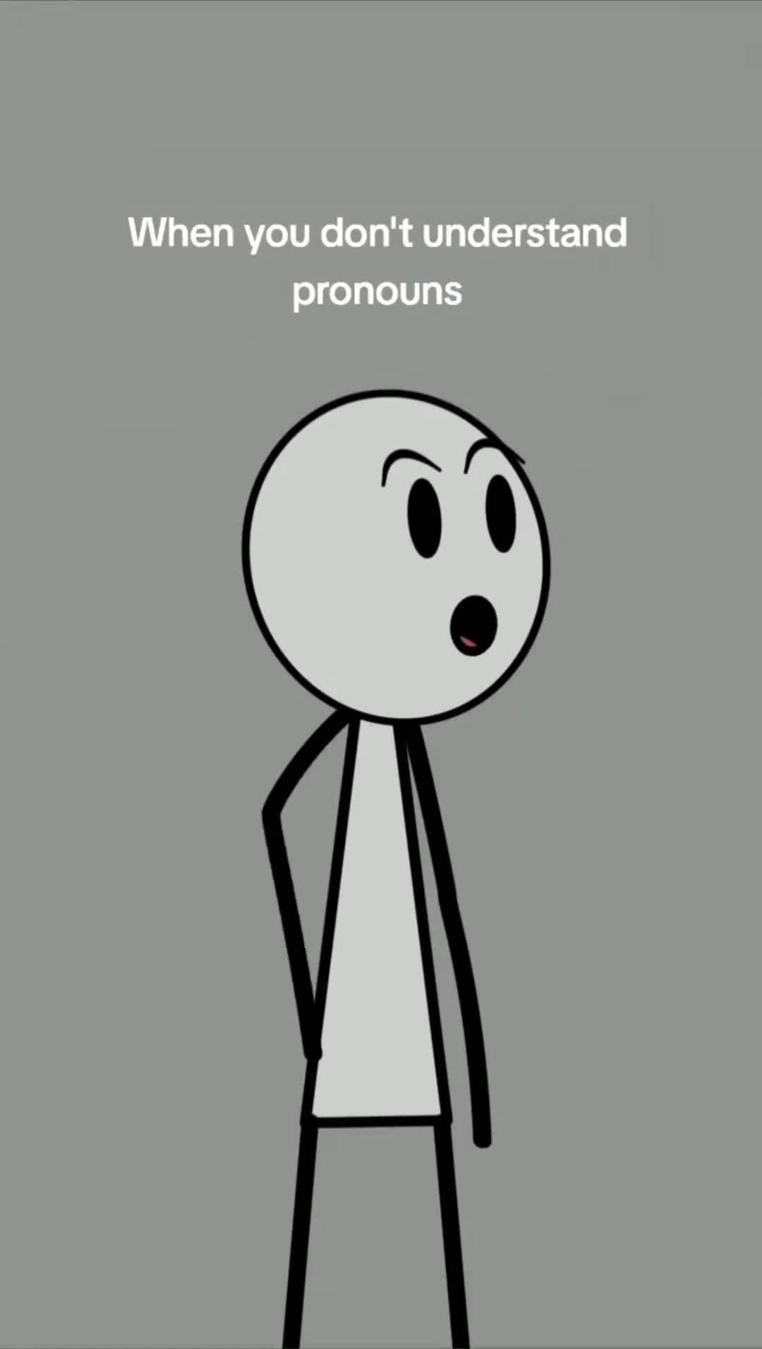 cover for When understanding pronouns becomes a problem... 🤣🤣🤣#pronouns  #shortskits  #viral#funnyvideos
