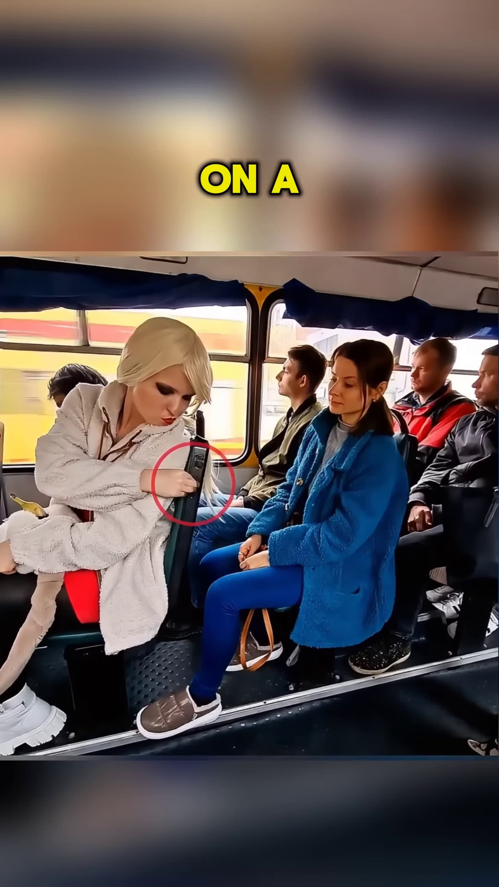 cover for She Messed with the Wrong Girl on the Bus shorts kindness helpneedy shortsviral