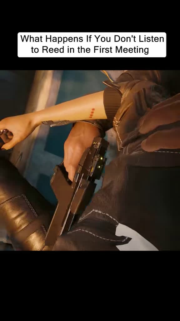 cover for What if you ignore Reed during your first encounter? 🤔 #Cyberpunk2077 #PhantomLiberty #Gaming