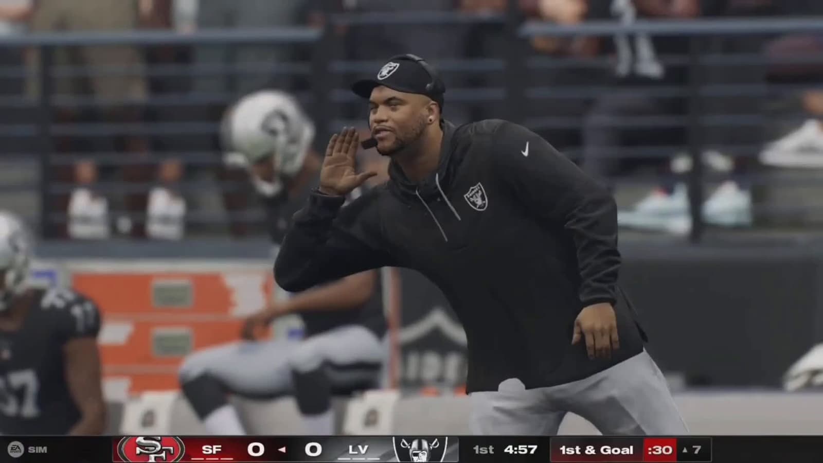 cover for Christian Mccaffrey With A TD Catch Vs Raiders(Nathan) #madden25  #sanfrancisco49ers  #nfl  #football  #nflfootball 