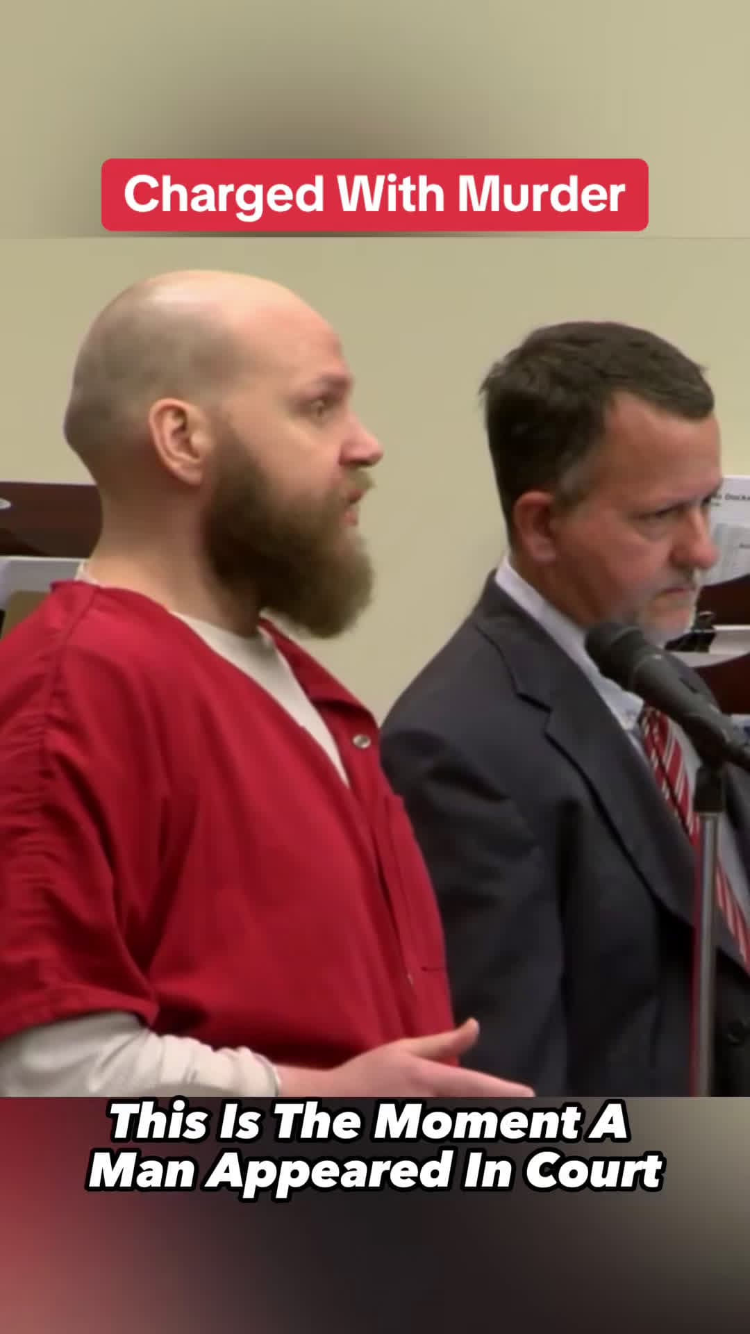 cover for #TrueCrimeStories This is the moment Christopher Davis appeared in court