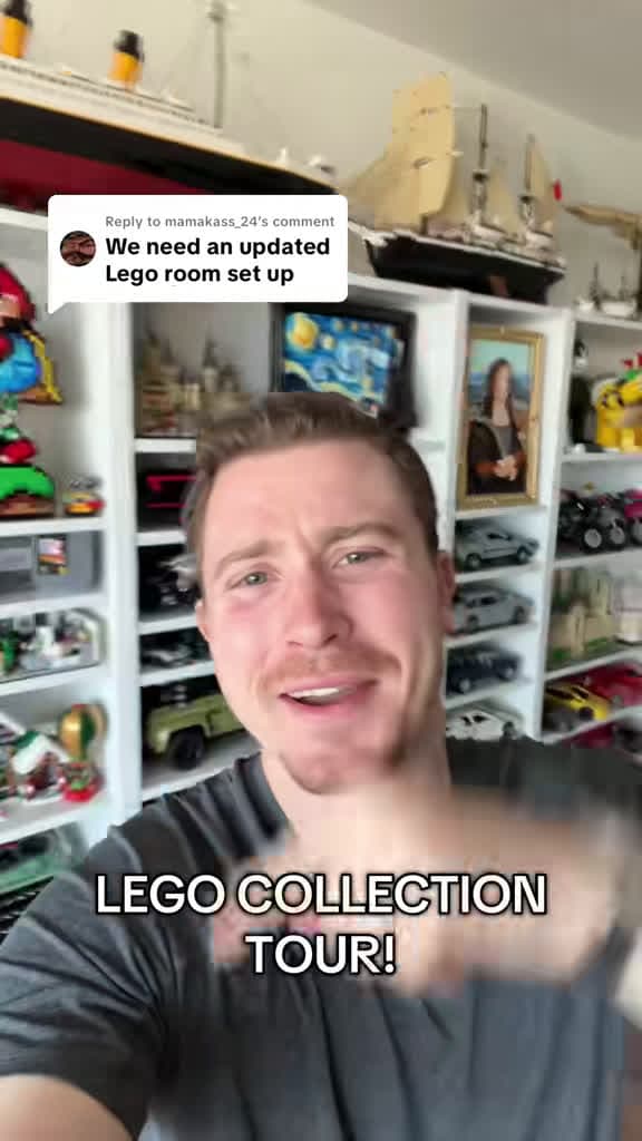 cover for Check out the updated LEGO room tour! 🚀 #LEGO #Collection #RoomTour