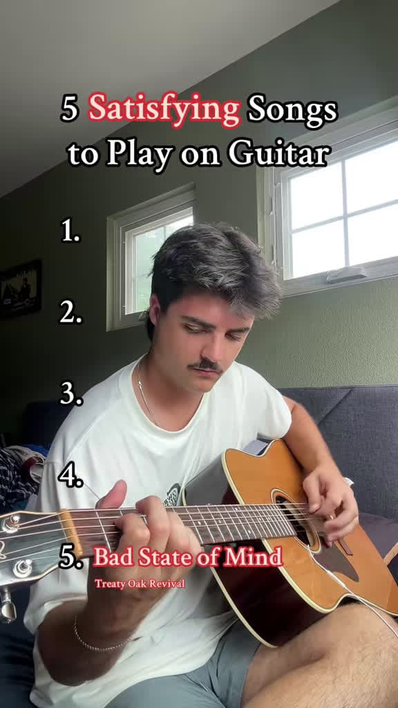 cover for Top 5 most satisfying guitar songs to play! 🎸 #guitar #covers #satisfying #acoustic