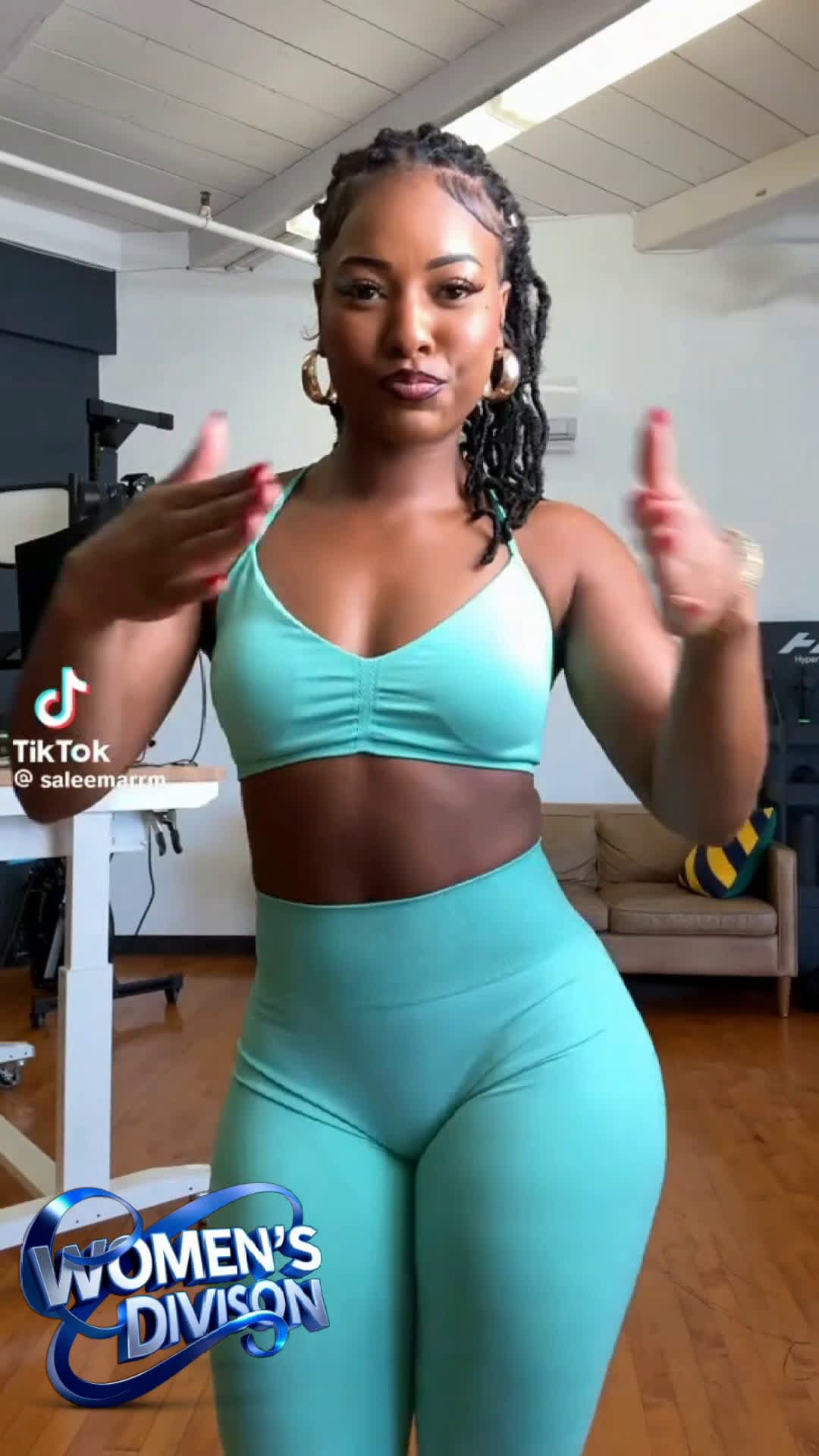 cover for Saleema Mansur #tiktok  #womensdivision  #fyp  #fypシ  #viral  #viralvideo  #trending  #trend 