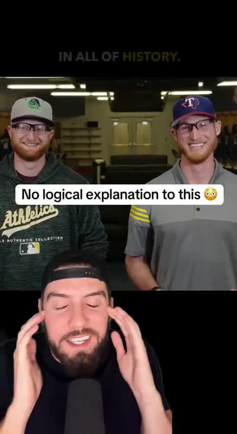 cover for Unbelievable doppelganger moment: two identical strangers both named Brady Feagel! 😂 #funny #coincidence #doppelganger