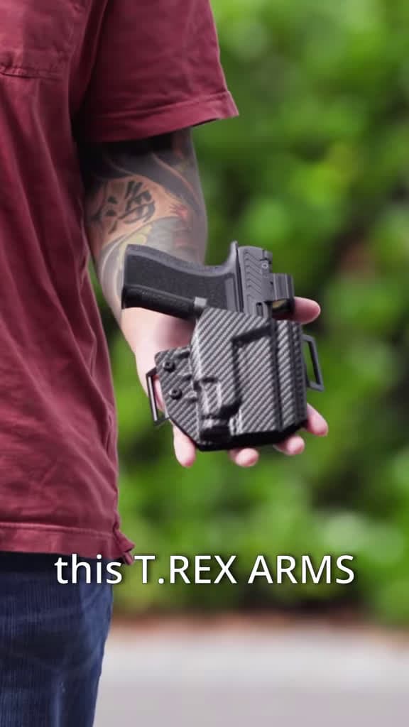 cover for Putting the new T.REX ARMS Ironside holster to the test with different outfits for ultimate concealment! 🔥 #ConcealedCarry #EDC #CarrySmart