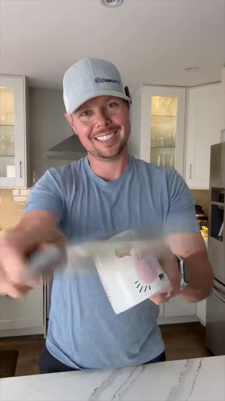 cover for 🔪Sharpen your dull kitchen knives with a coffee mug ☕️ If you don’t have a sharpening stone, use the bottom of a coffee mug 😉 📝 You may have to make quite a few passes with the knife on the mug if it’s in really bad shape but it works great! 🙌 #kitchen #knife #hack #tipsandtricks