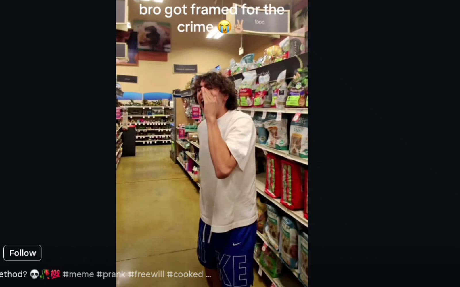 cover for aint no way  #prank  #funny 