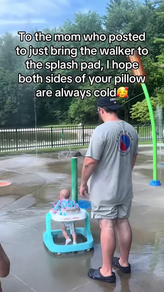 cover for Daddy's protective, but our little one had an amazing adventure! Can't wait to do it again! 😄🌞 #ParentingWin #SummerFun