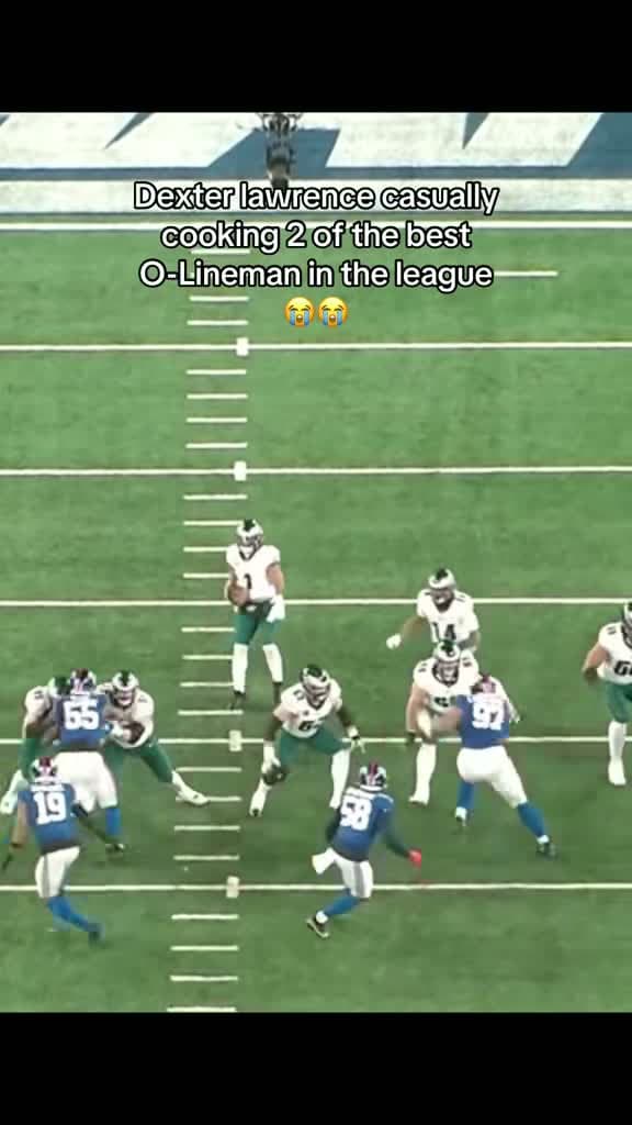 cover for People really say he's not the best? 😭 #NFL #Giants #DexterLawrence #NFLPlayoffs