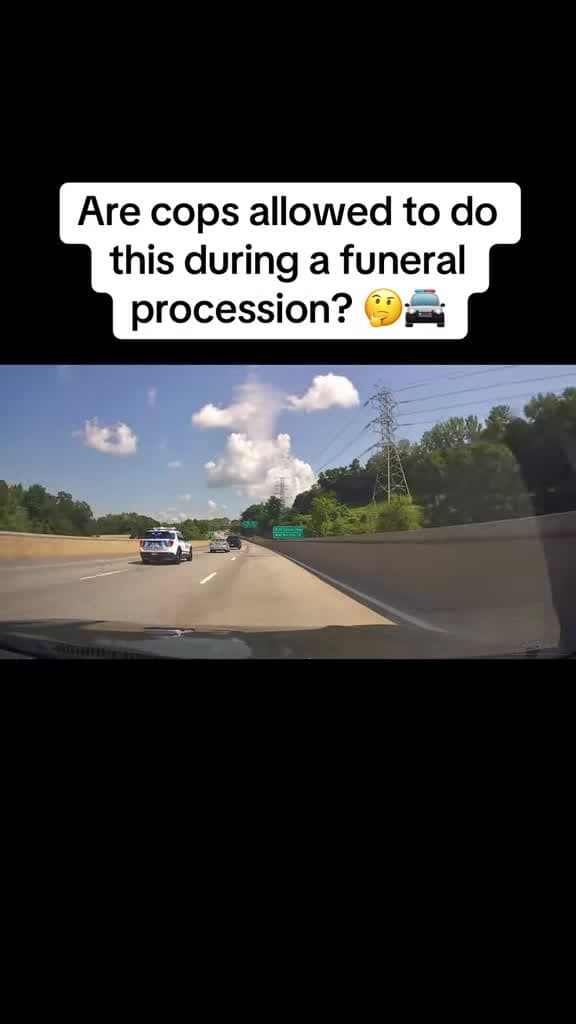 cover for Funeral procession turns chaotic—are the police overstepping their boundaries here? 🚔 #PoliceEncounter #KnowYourRights #LawAndOrder
