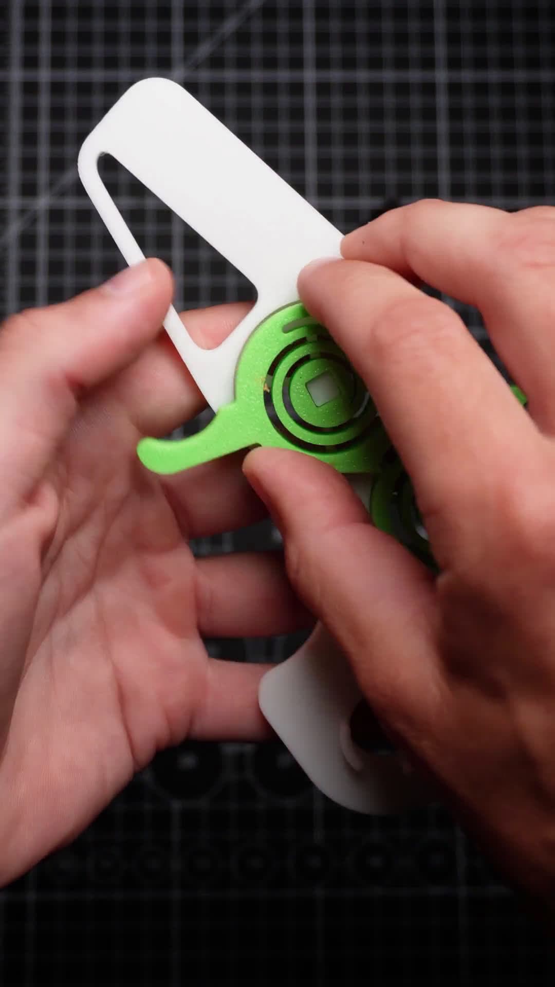 cover for Check out my unique fidget gun design using springs! #FidgetToy #DIY #Engineering
