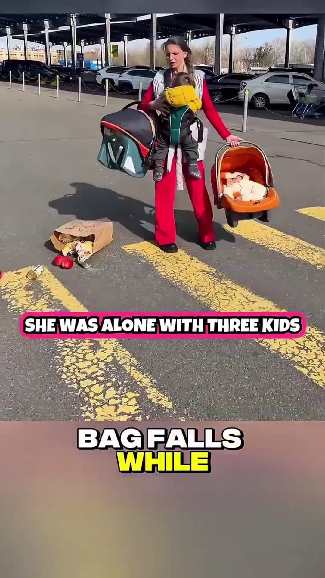 cover for Real Life Hero Helps Struggling Mom with Three Babies #kindness #wholesome