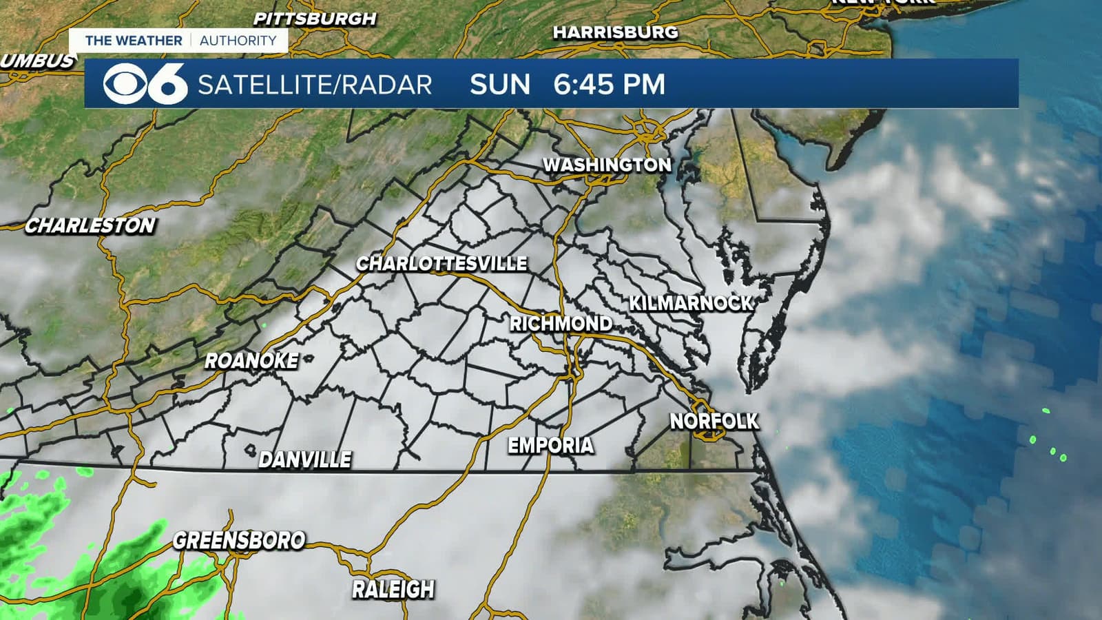 cover for Mike's Sunday Evening Weather