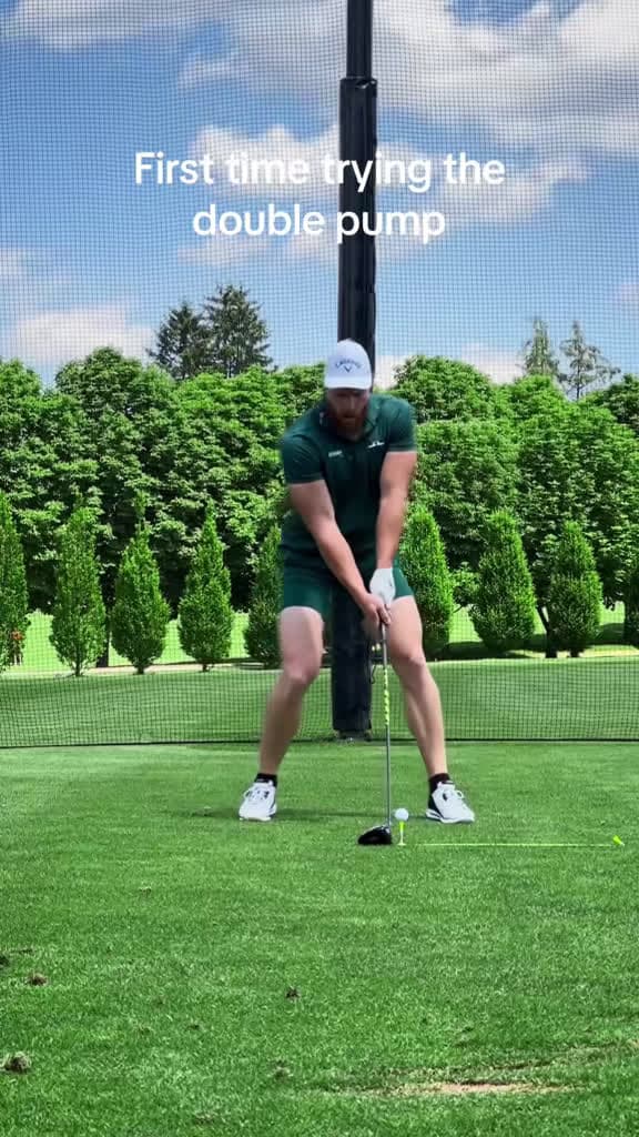 cover for When a golf drill takes an unexpected turn... 😂 #GolfBlunder #SwingAndMiss #Oops ⛳