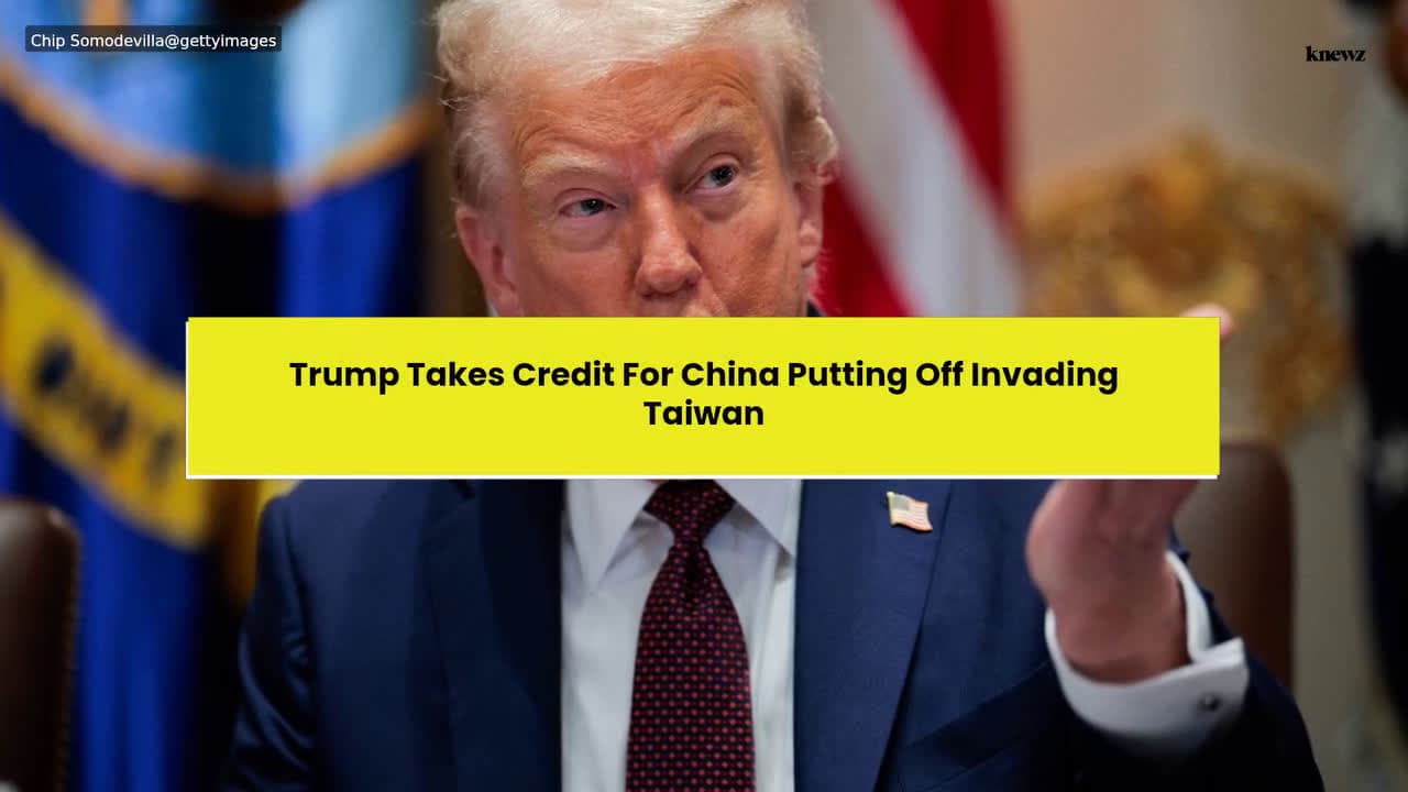 cover for Donald Trump has asserted that Chinese President Xi Jinping personally assured him China would not invade Taiwan while he remains in the White House, as the U.S. leader continues to present himself as a global peacemaker. Click...
