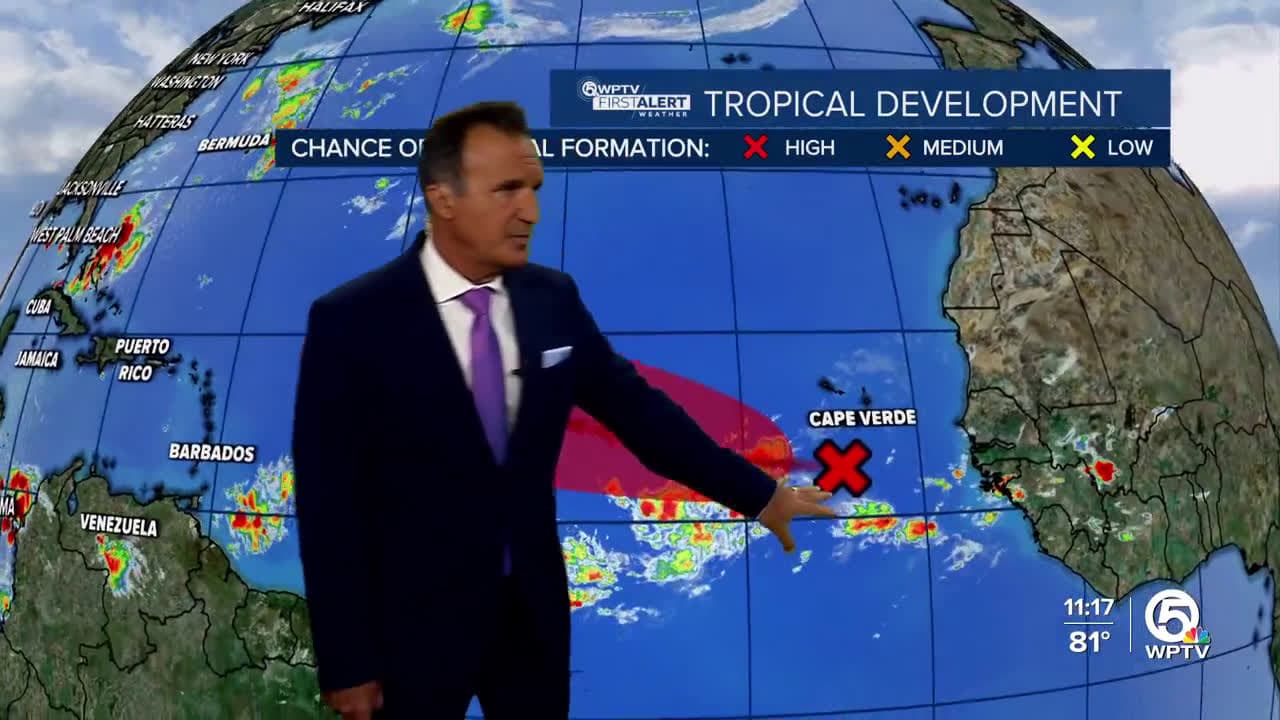 cover for Wave off Africa has 70% chance for tropical development