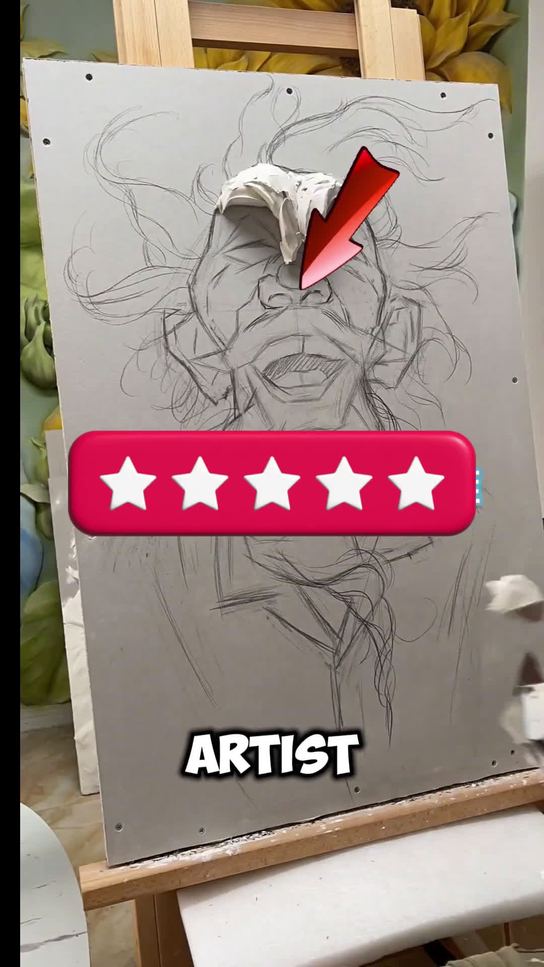 cover for This Guy Draws An Old Man on Canvas