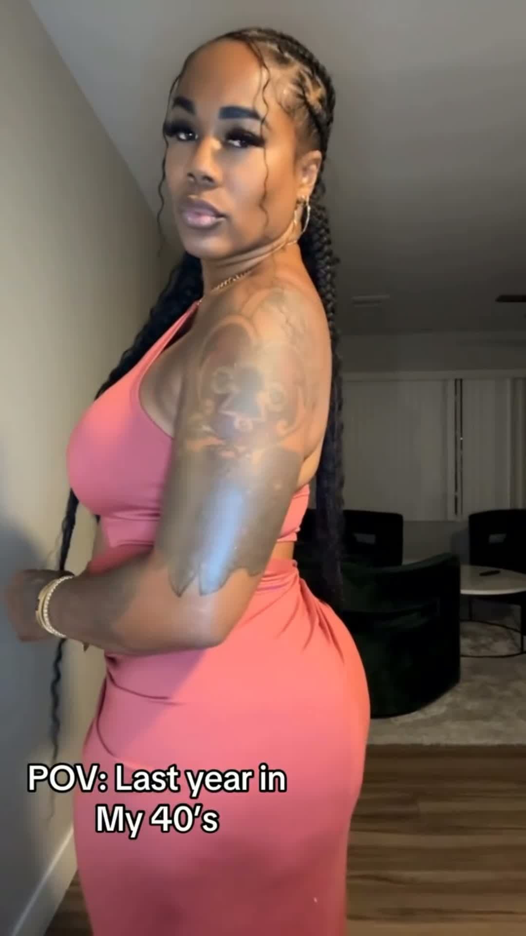 cover for POV: Last year in my 40's 😭💕 #HowDoILook #fyp #foryoupage #crazy #world #foryourpage #explore #fight #funny #fightcam #viral #hood #explorepage #ko
