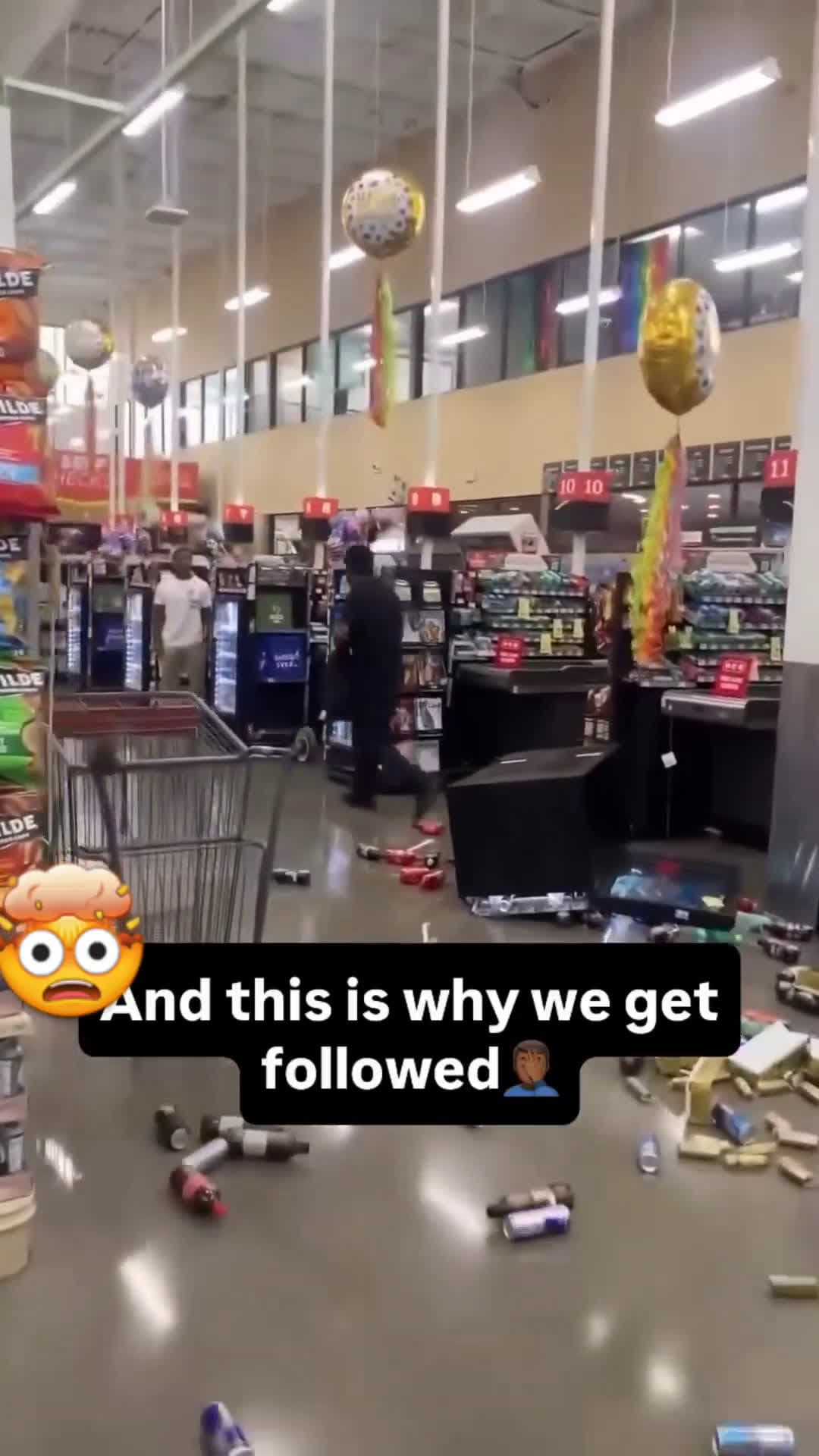 cover for Grocery store crash out  #publicfreakout  #groceryshopping  #psychology  #crazy  #wtf  #publicfreakout #wow