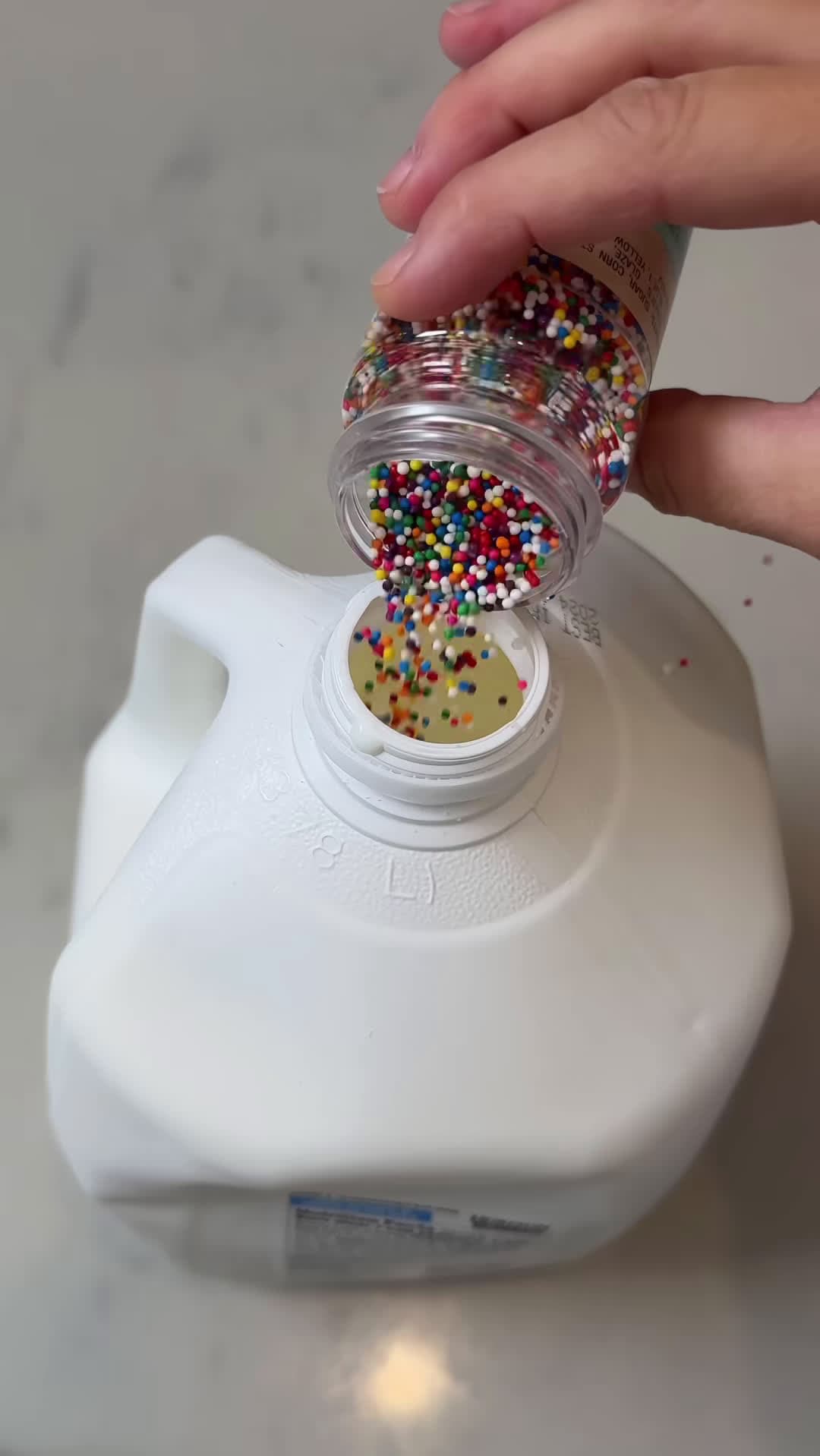 cover for The only way my kid will drink milk #mom #momlife #moms #milk #toddler #toddlerlife #toddlermom #parenting #sprinkles #motherhood #momsoftiktok