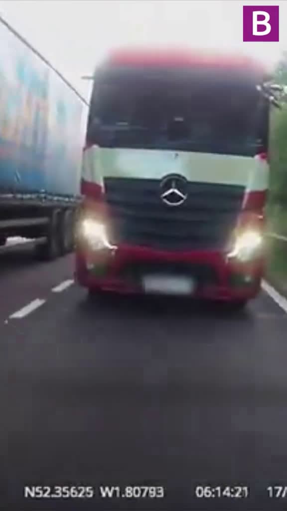 cover for read more Motorway drivers have been warned as a new campaign around tailgating begins tod 61366 #nicevideo