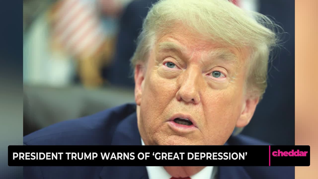 cover for President Trump Warns of 'Great Depression'