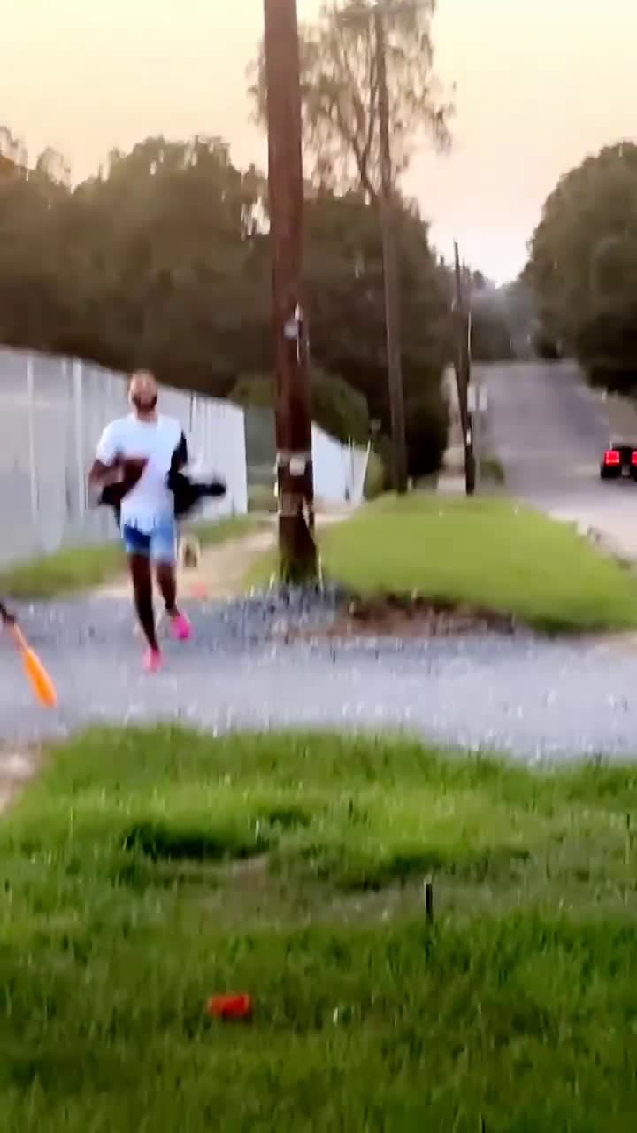 cover for When black people start running everybody run!My baby like wtf 😂😂😂😂