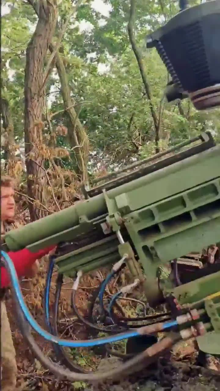 cover for Watch the Ukrainian CAESAR self-propelled howitzer unleash powerful strikes! 💥 #MilitaryTech #Ukraine #Howitzer #Defense #Firepower