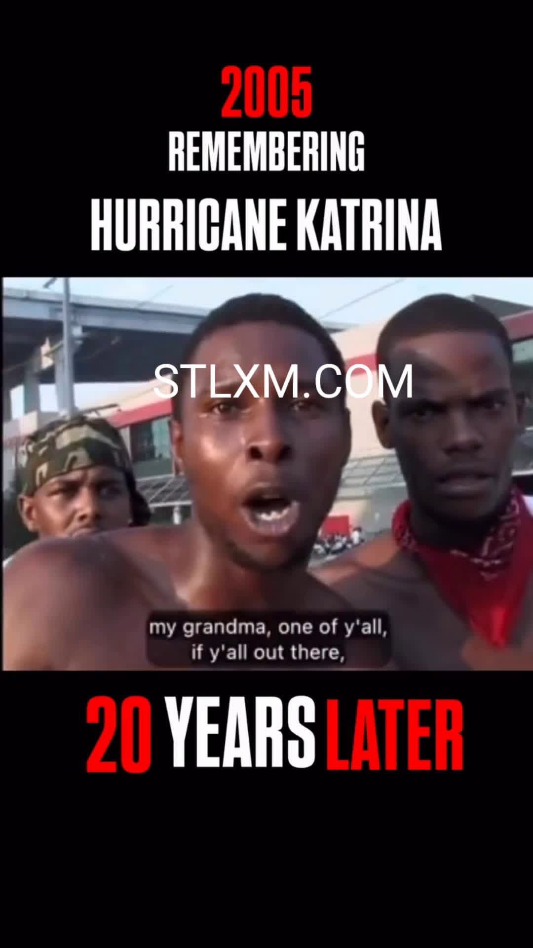 cover for #NaturalDisasters  #hurricanekatrina #stlxmradio 