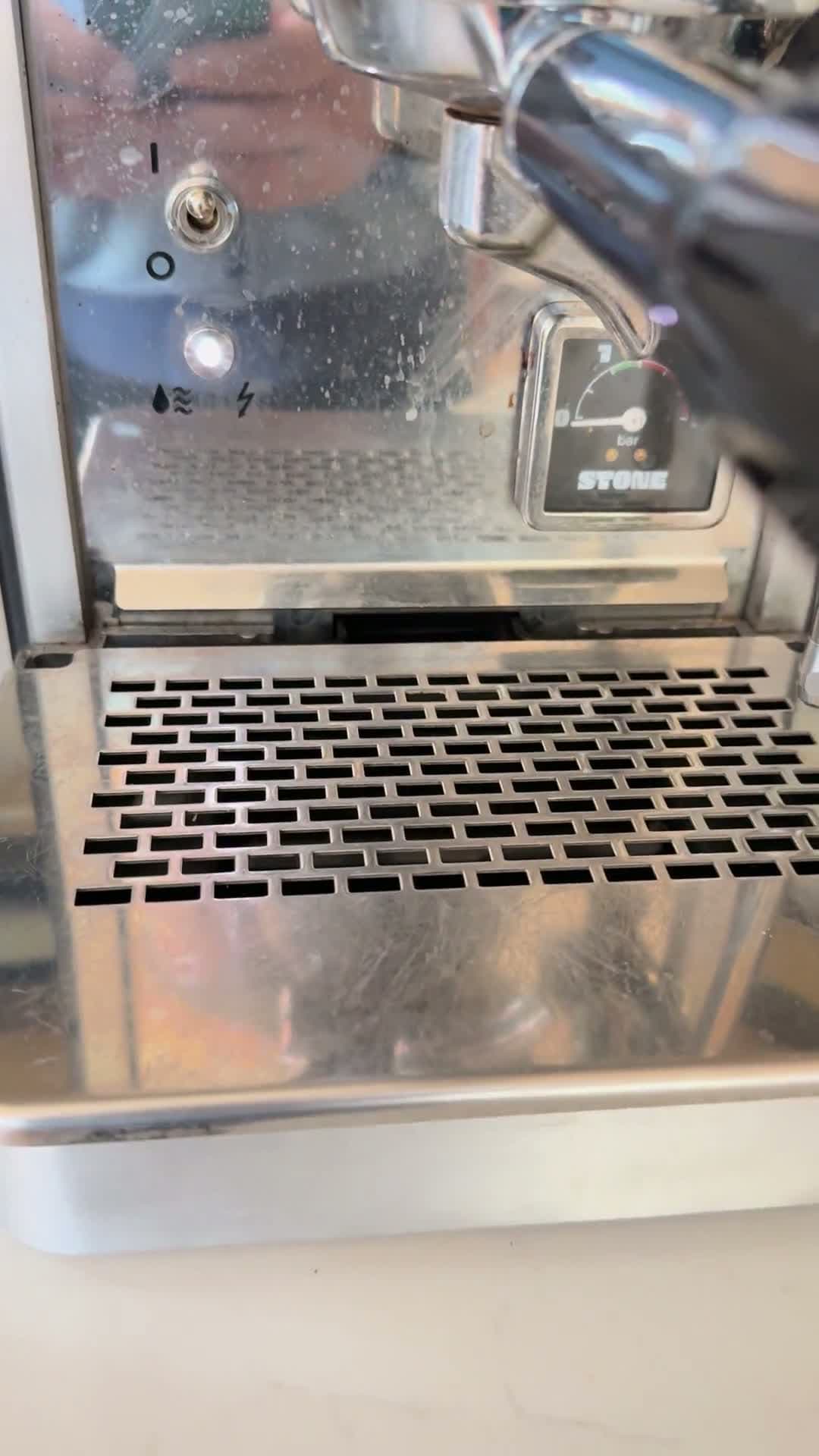cover for Is this an air bubble or something stuck in my Stone Mine Espresso Machine? ☕️ #EspressoFix #CoffeeLovers #MachineTroubles #BaristaHacks