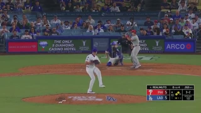 cover for JT Realmuto’s clutch sac fly scores Harrison Bader, Phillies take the 10th! ⚾🔥 #MLB #Phillies #ClutchMoments