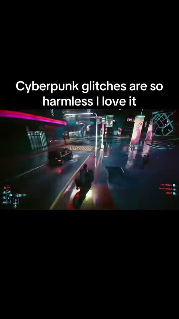 cover for Why I can’t get enough of these wild cyberpunk glitches 😂 #Cyberpunk2077 #gaming #glitch