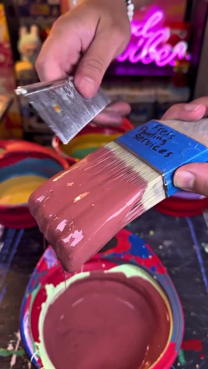 cover for Satisfying paint scraping ASMR 🎨✨ #ASMR #PaintScraping #Satisfying #RelaxingSounds