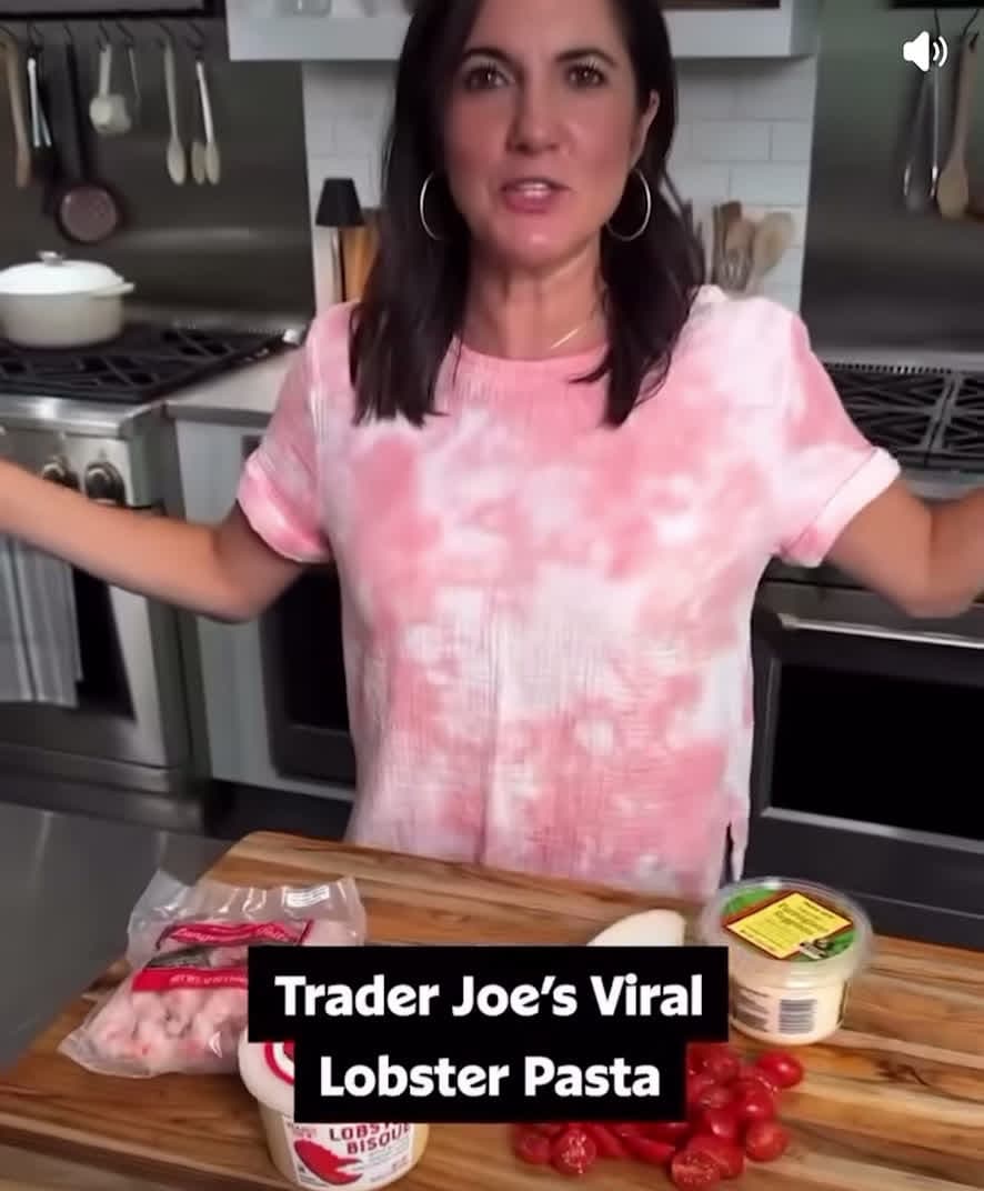 cover for Trader Joe’s Viral Lobster Pasta🦞🍜😋food hungry grbigback gbscoopz cocooking ook
